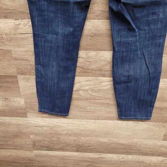 J Brand Alana Volatile High Rise Crop Jeans Size 29 Womens Blue Dark Wash Skinny - Picture 12 of 16